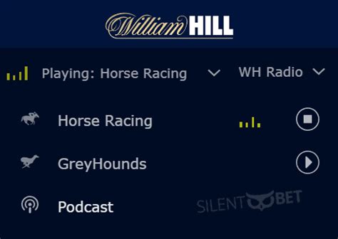 William Hill Radio: Live Horse & Greyhound Racing WH Radio.
